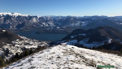 Vista verso Lago d'Iseo