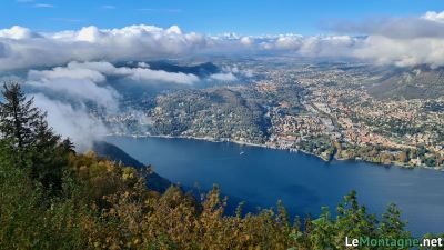Panorama sul Lago di Como da Brunate