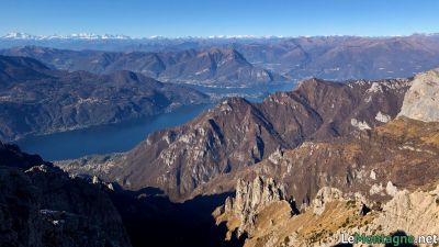 Panorama verso il Lago di Como