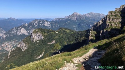 Vista verso i Piani d'Erna