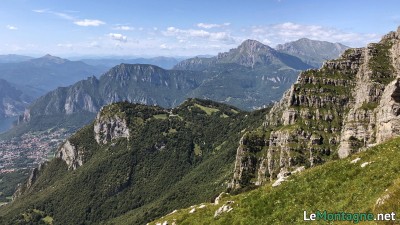 Vista verso i Piani d'Erna