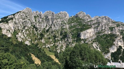 Resegone visto dai Piani d'Erna