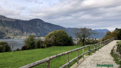 Panorama sul lago di Como