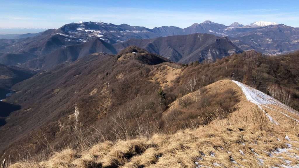 panorama sulle Prealpi bergamasche