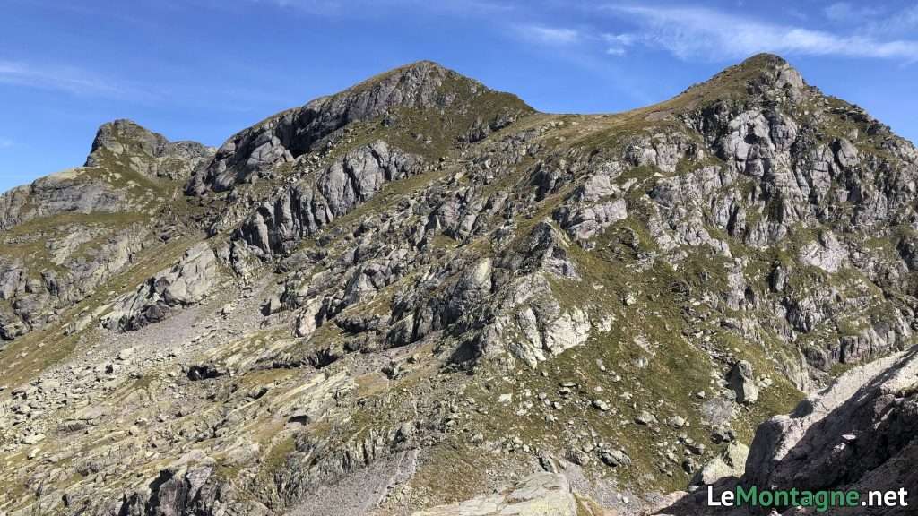 versanti rocciosi del Pizzo dei Tre Signori