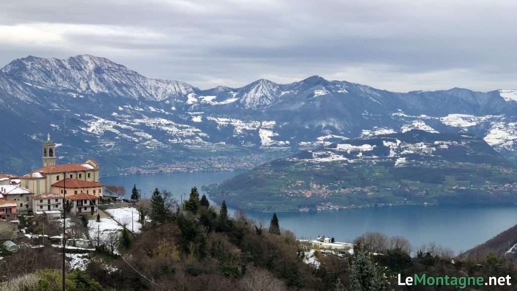 Parzanica e lago d'Iseo