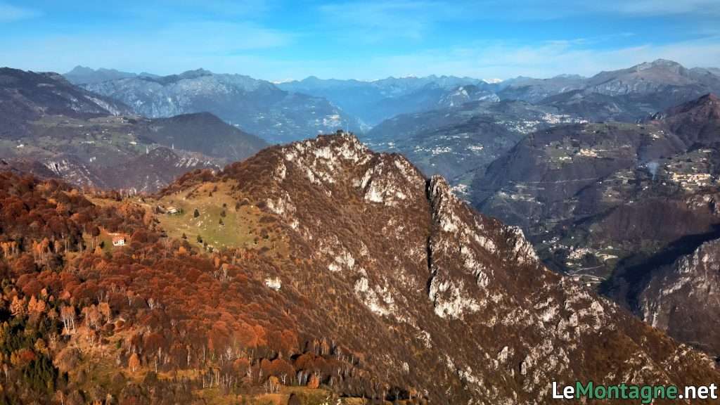 versante roccioso del Monte Zucco