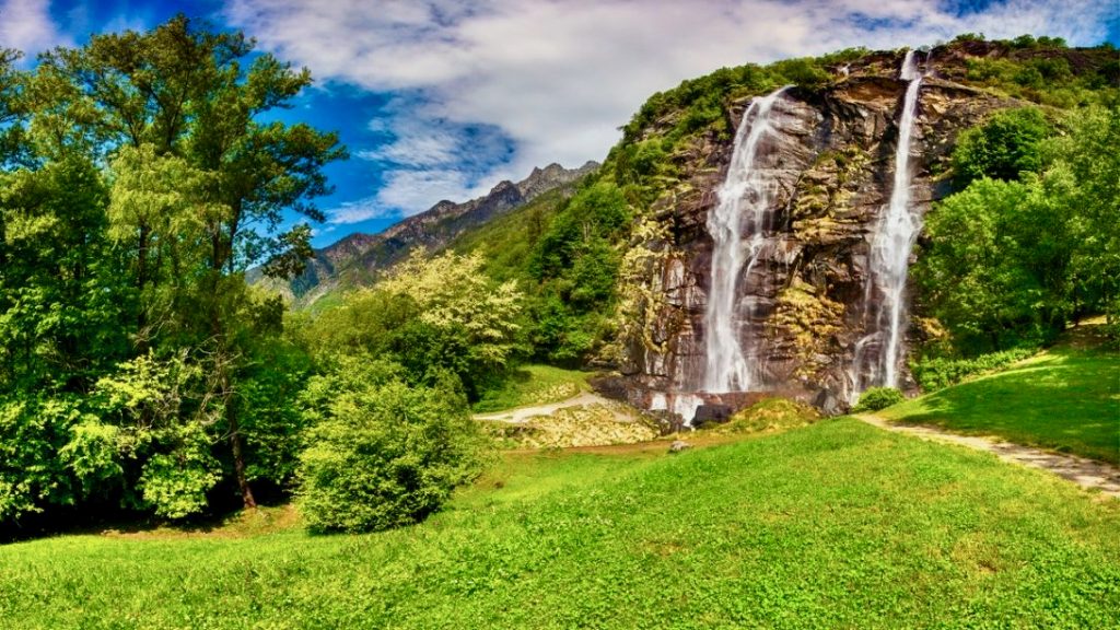 cascate acquafraggia