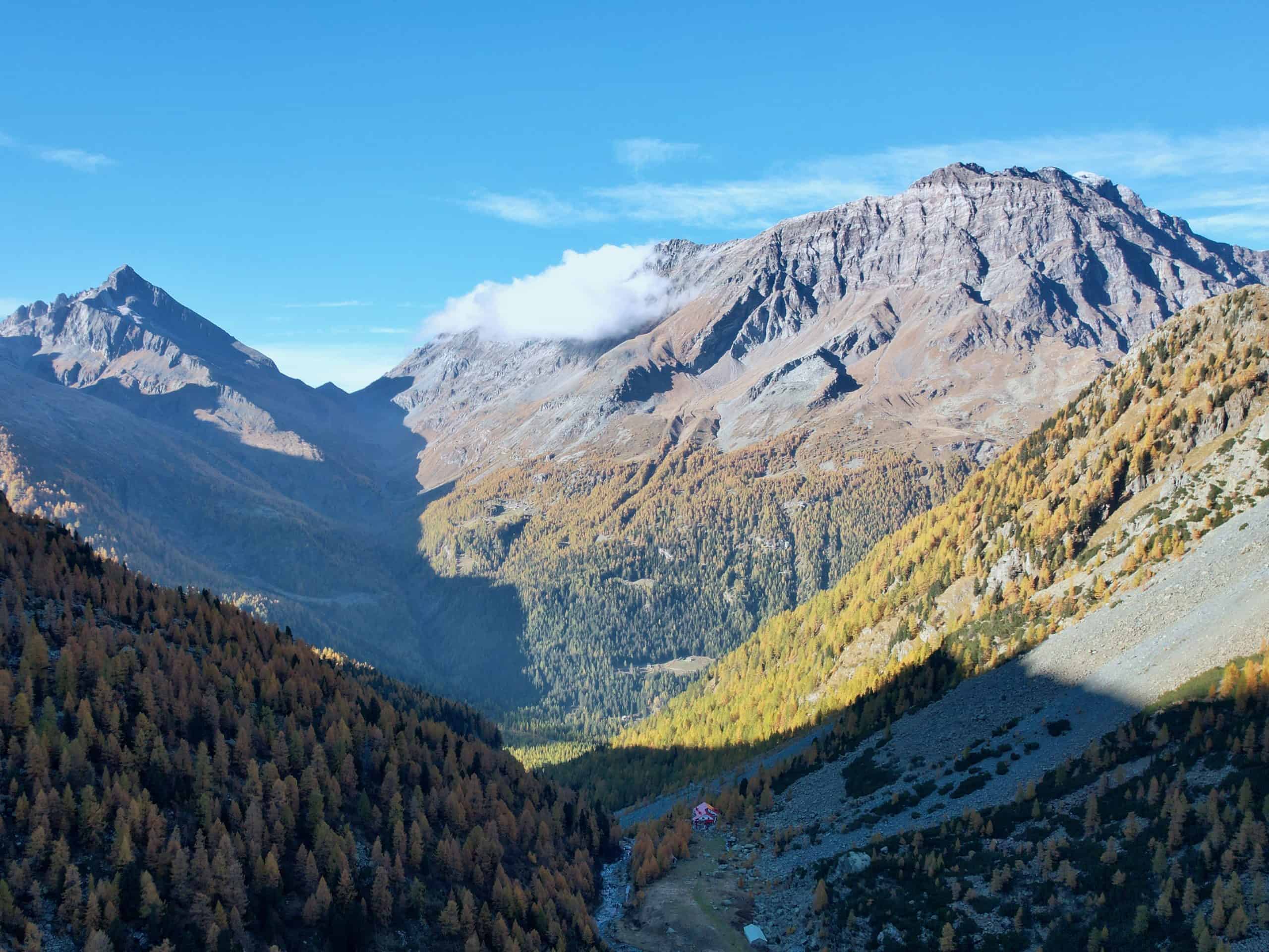 chiareggio: rifugio gerli porro