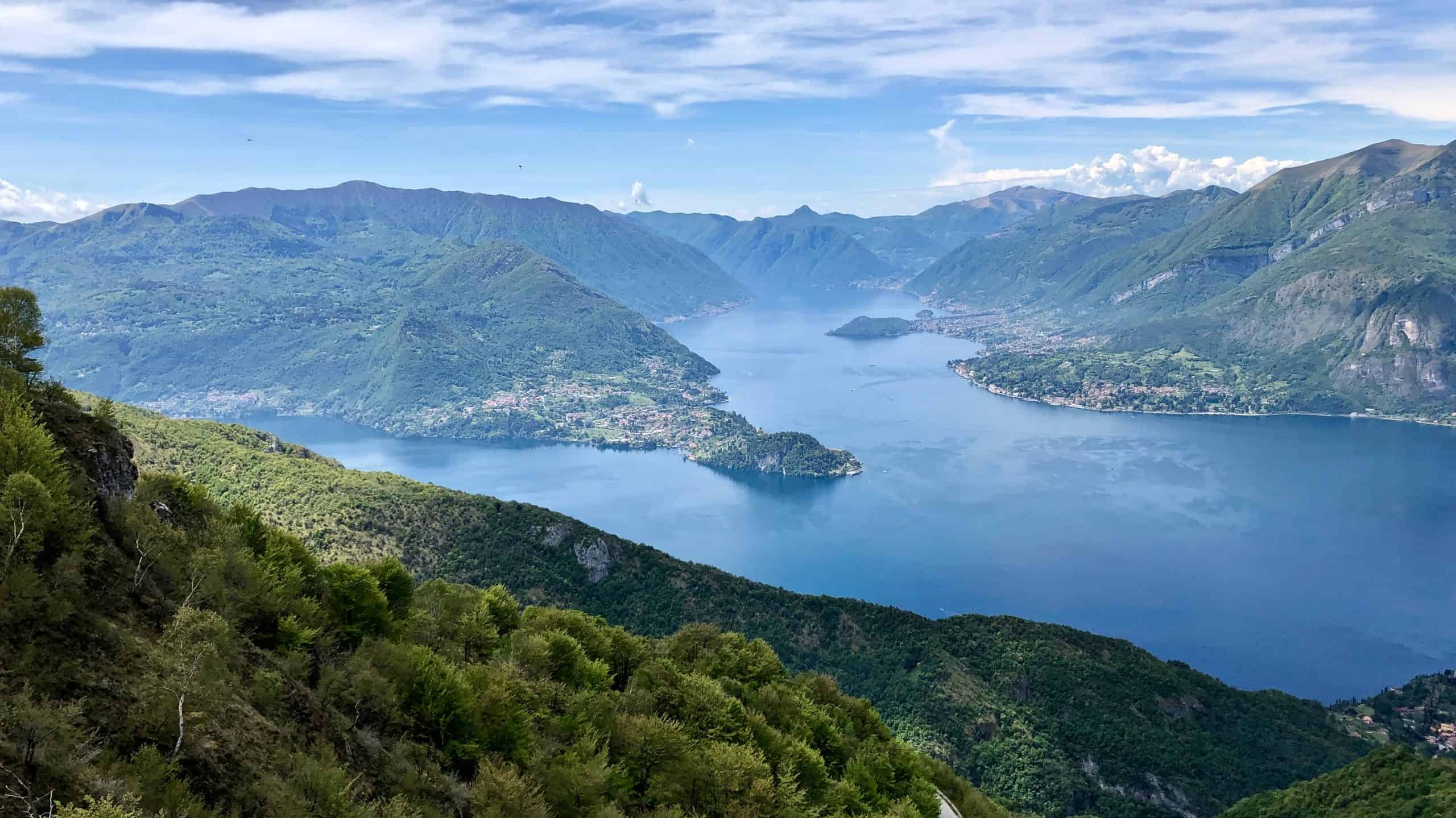 Lago di Como: vetta Monte San Defendente