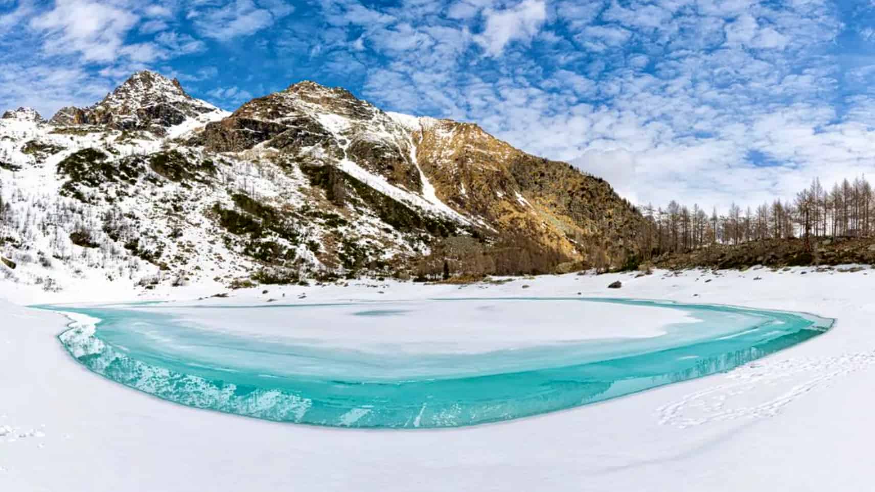 Il disgelo al Lago Lagazzuolo in Valmalenco