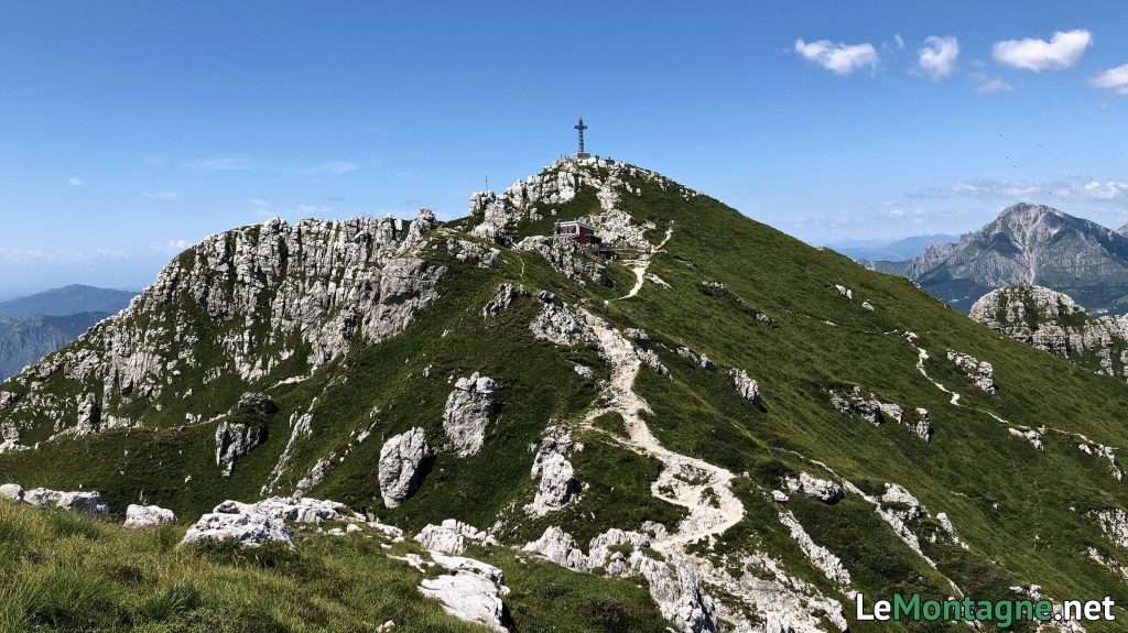 sentiero verso la croce del Resegone