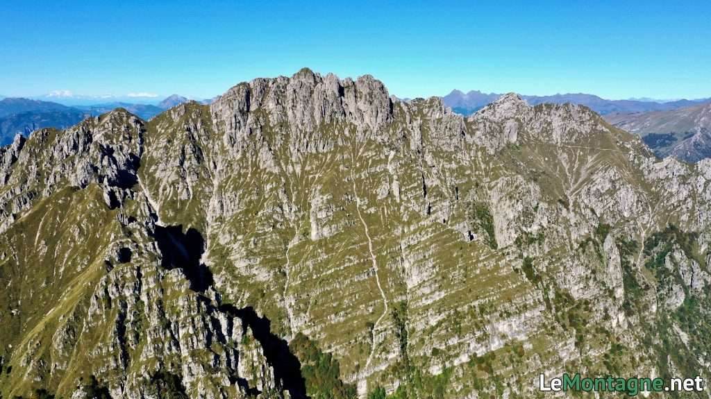 cresta verso Cima della Croce