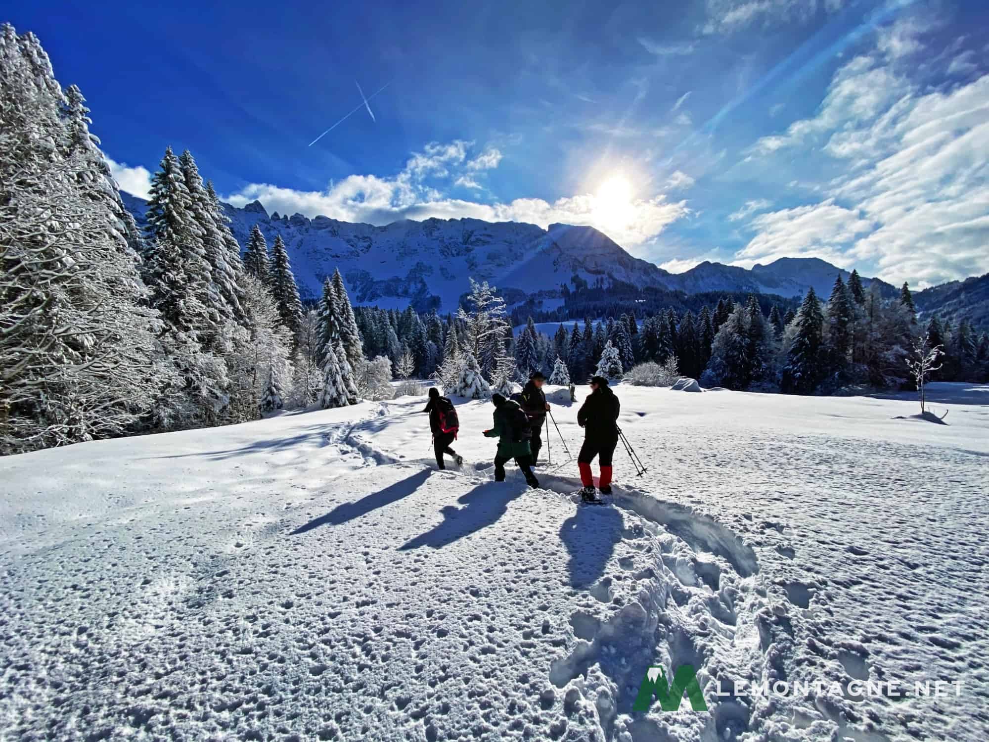 sentieri innevati