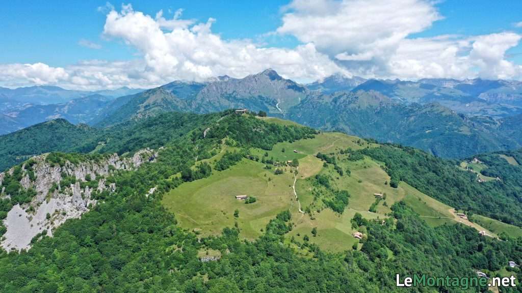 panorama sul monte Poieto