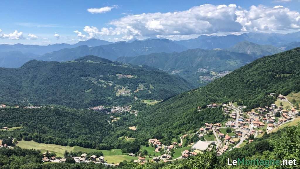 panorama dal monte Poieto