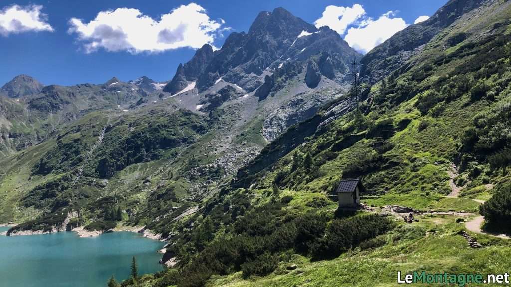 lago del Barbellino e cime delle Orobie