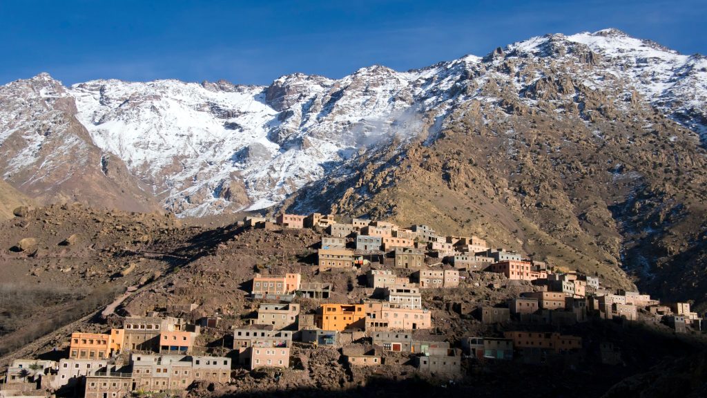 marocco villaggio imlil