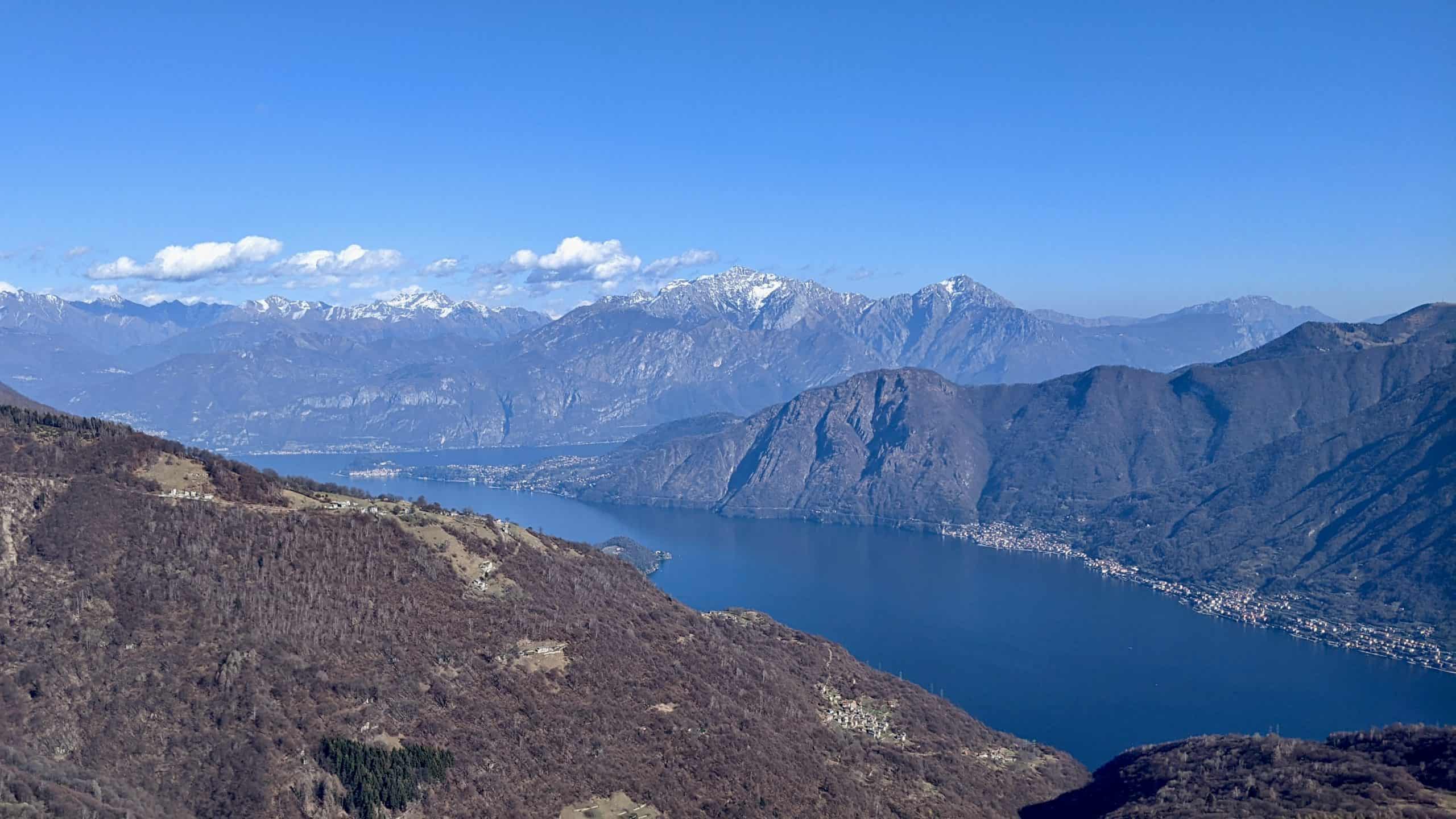 Lago di Como: Monte Pasquella e Rifugio Colonno