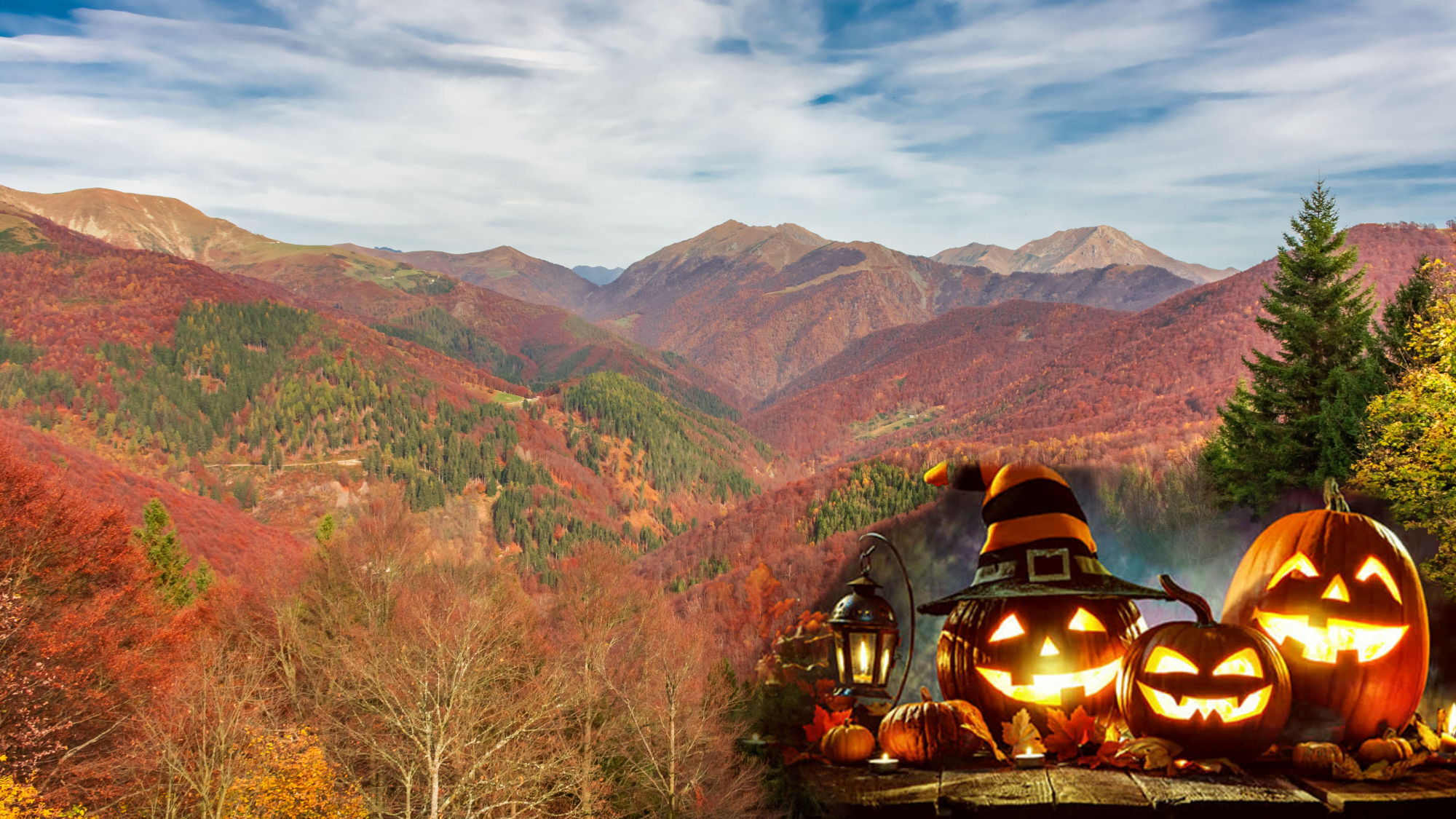 Trekking, folliage  e musica: Festa di Halloween all'Oasi Zegna