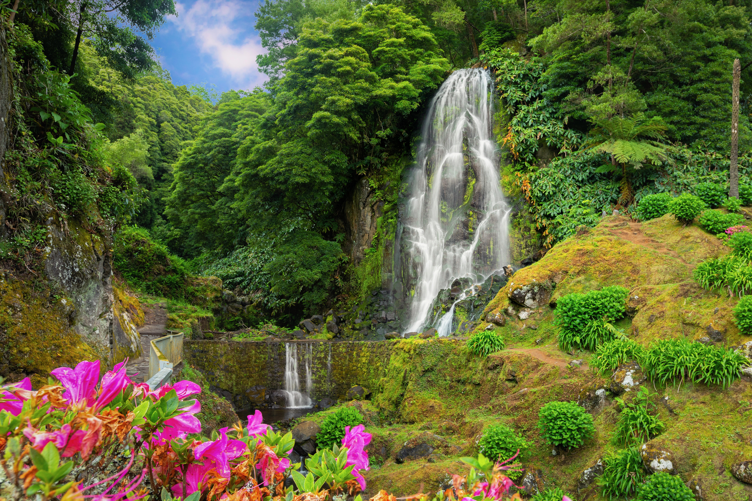 Cascata di Noiva, isola di Sao Miguel, Azzorre